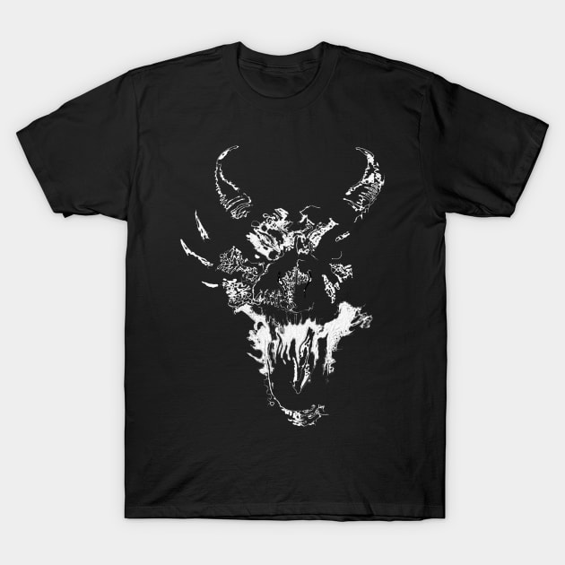 Dragon head T-Shirt by findingNull